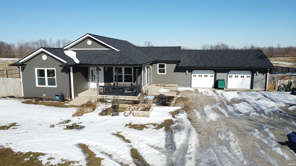 Photo of 6390 E County Road 100 N, Michigantown, IN 46057 (MLS # 202607711)