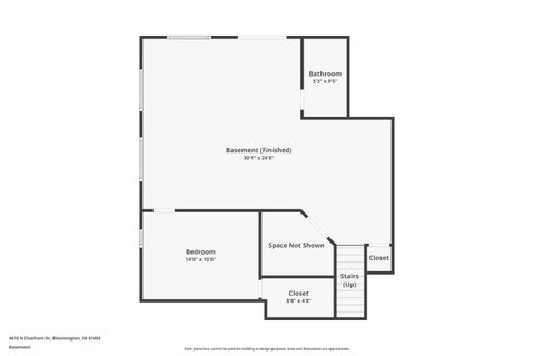 Tiny photo for 4618 N Chatham Drive, Bloomington, IN 47404 (MLS # 202625217)