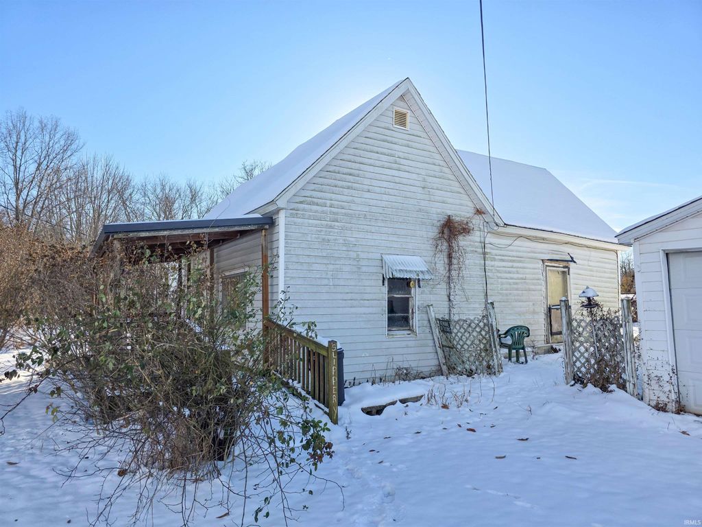 Photo of 484 S Railroad Street, Jasonville, IN 47438 (MLS # 202549296)