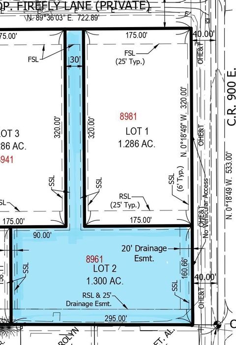 Tiny photo for Lot #2 8961 Firefly Lane, Lafayette, IN 47905 (MLS # 202443131)