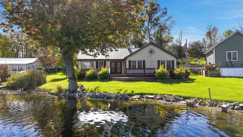 Photo of 7135 S 1190 E McClish Lake, Hudson, IN 46747 (MLS # 202643623)