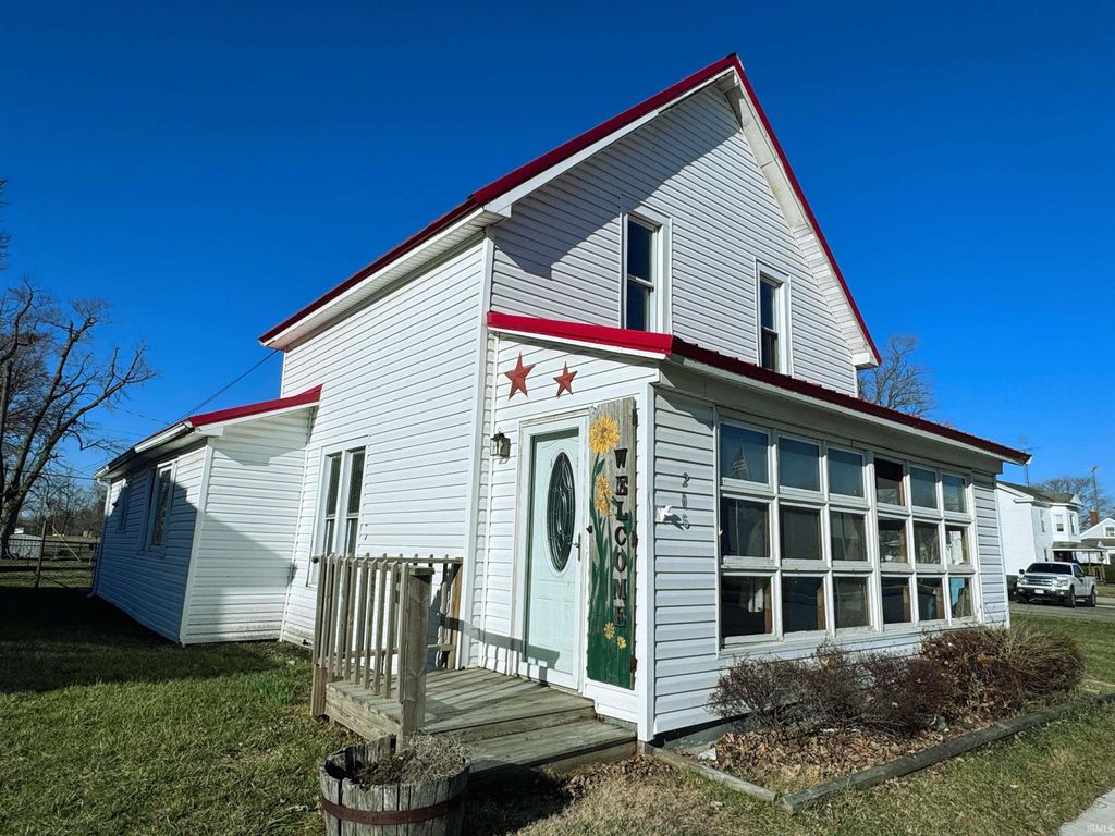 Photo of 206 N Chicago Street, Royal Center, IN 46978 (MLS # 202607571)