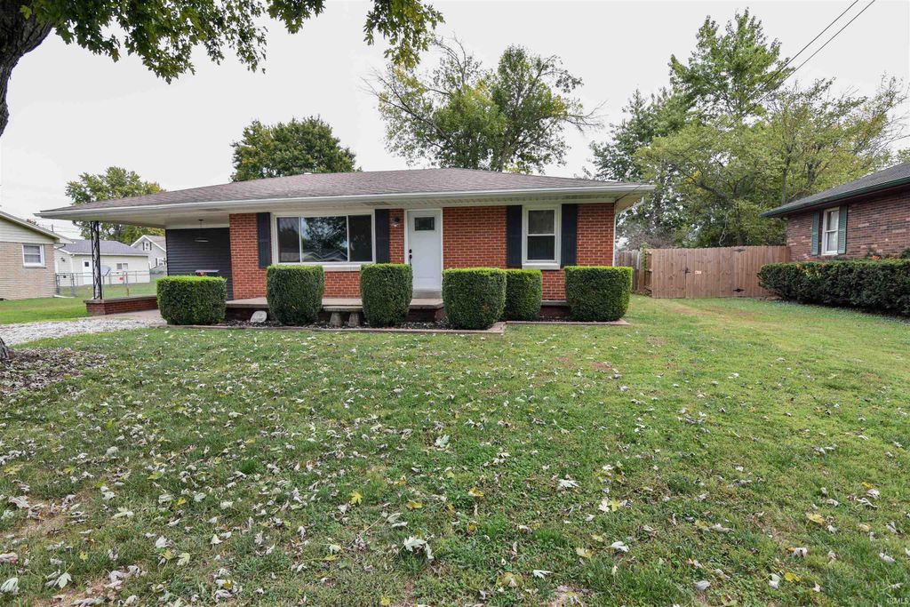 Photo of 504 S Center Street, Fort Branch, IN 47648 (MLS # 202542094)