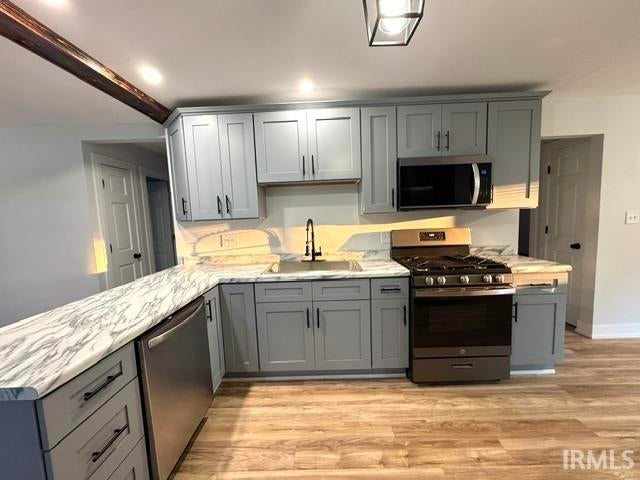 Photo of 1855 N 300 East Road, Knox, IN 46534 (MLS # 202633111)