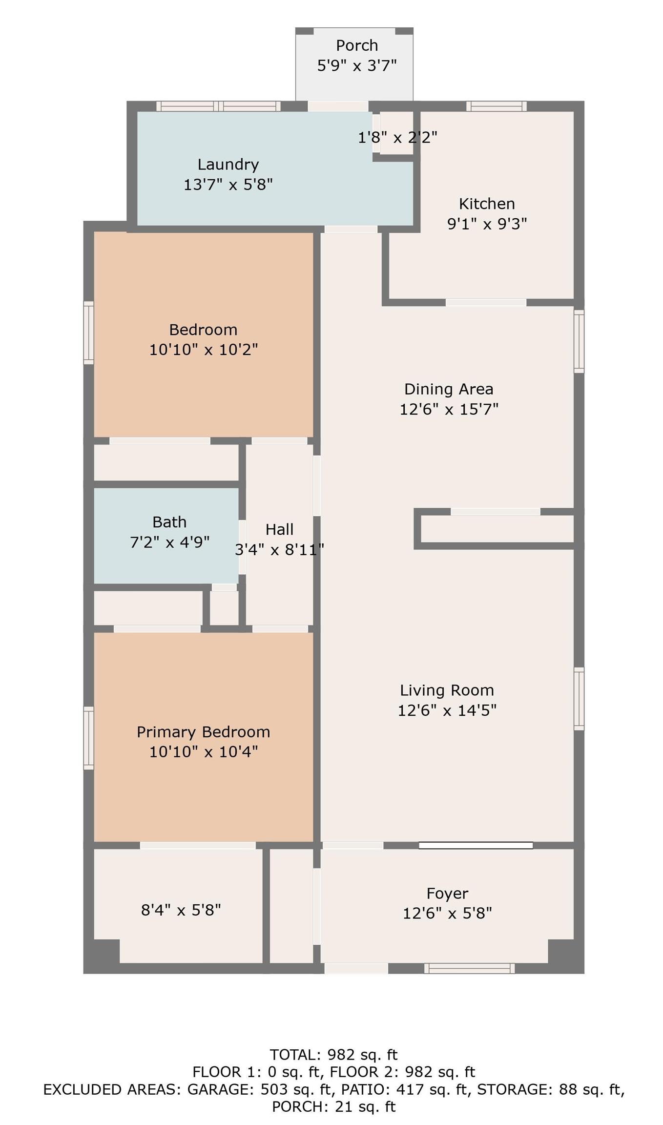 Evansville, Indiana 47711, United States, 2 Bedrooms Bedrooms, ,1 BathroomBathrooms,Residential,Active,98297