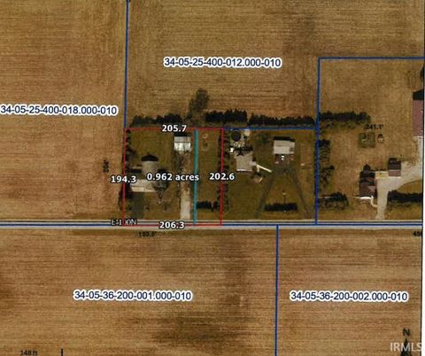 Tiny photo for 11766 E 100 North, Greentown, IN 46936 (MLS # 202549214)