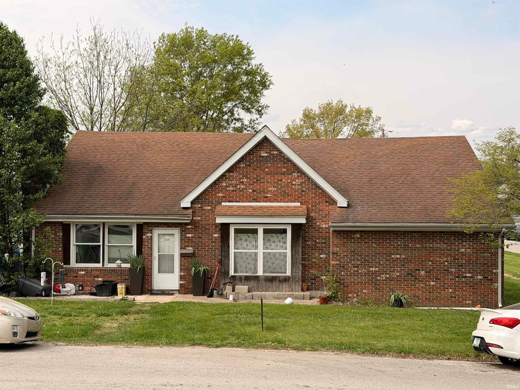 Photo of 205 E Washington Street, Loogootee, IN 47553 (MLS # 202614033)