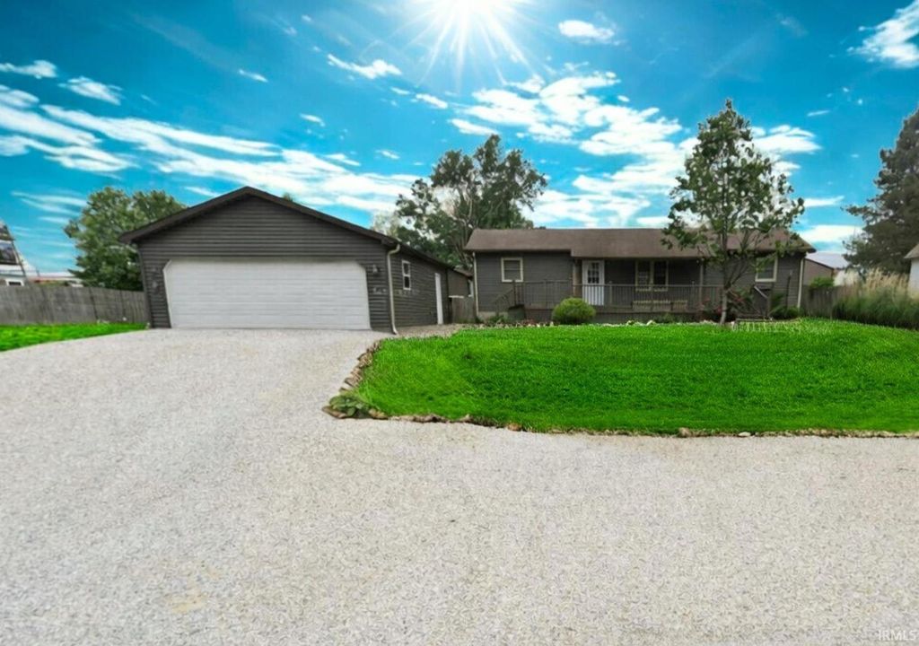 Photo of 214 Cedar Street, Loogootee, IN 47553 (MLS # 202549423)