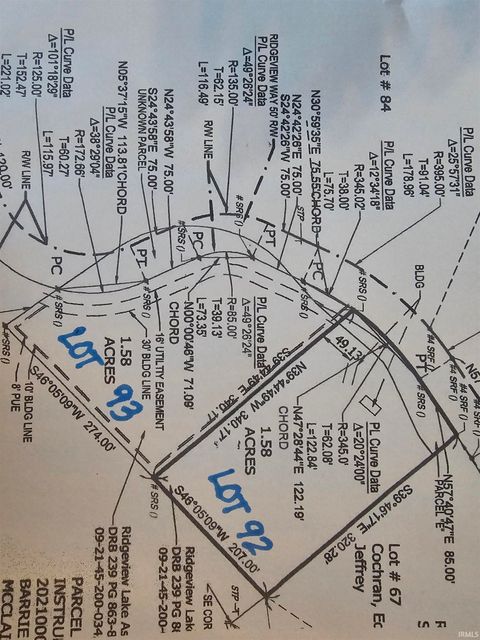 Tiny photo for S Ridgeview Way Lot 92 #92, Logansport, IN 46947 (MLS # 202602457)