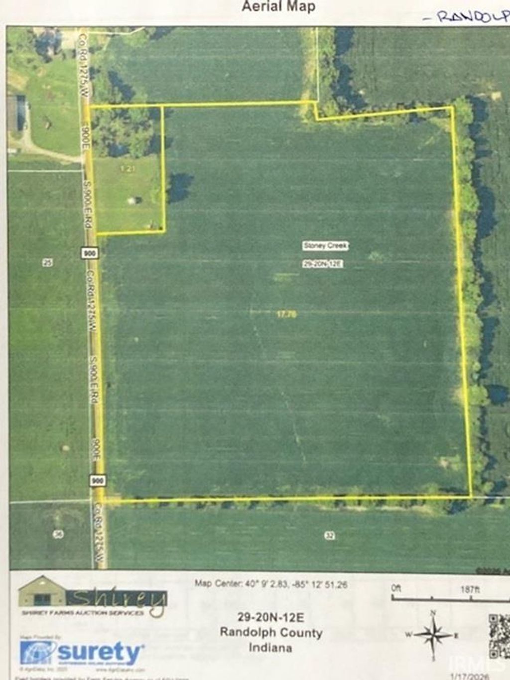Photo of 835 S DELAWARE COUNTY Road, Parker City, IN 47368 (MLS # 202619231)