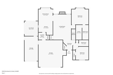 Tiny photo for 53183 Pine Brook Drive, Bristol, IN 46507 (MLS # 202640764)