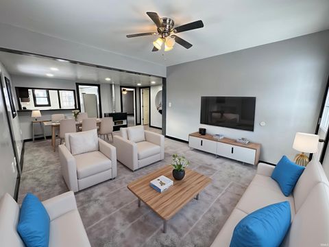 Tiny photo for 471 Van Buren Avenue, Peru, IN 46970 (MLS # 202548968)