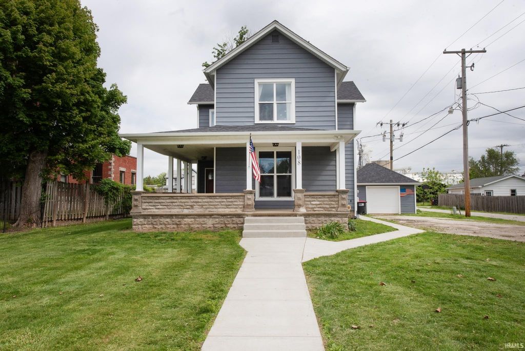 Photo of 108 W 1St Street, Brookston, IN 47923 (MLS # 202618059)