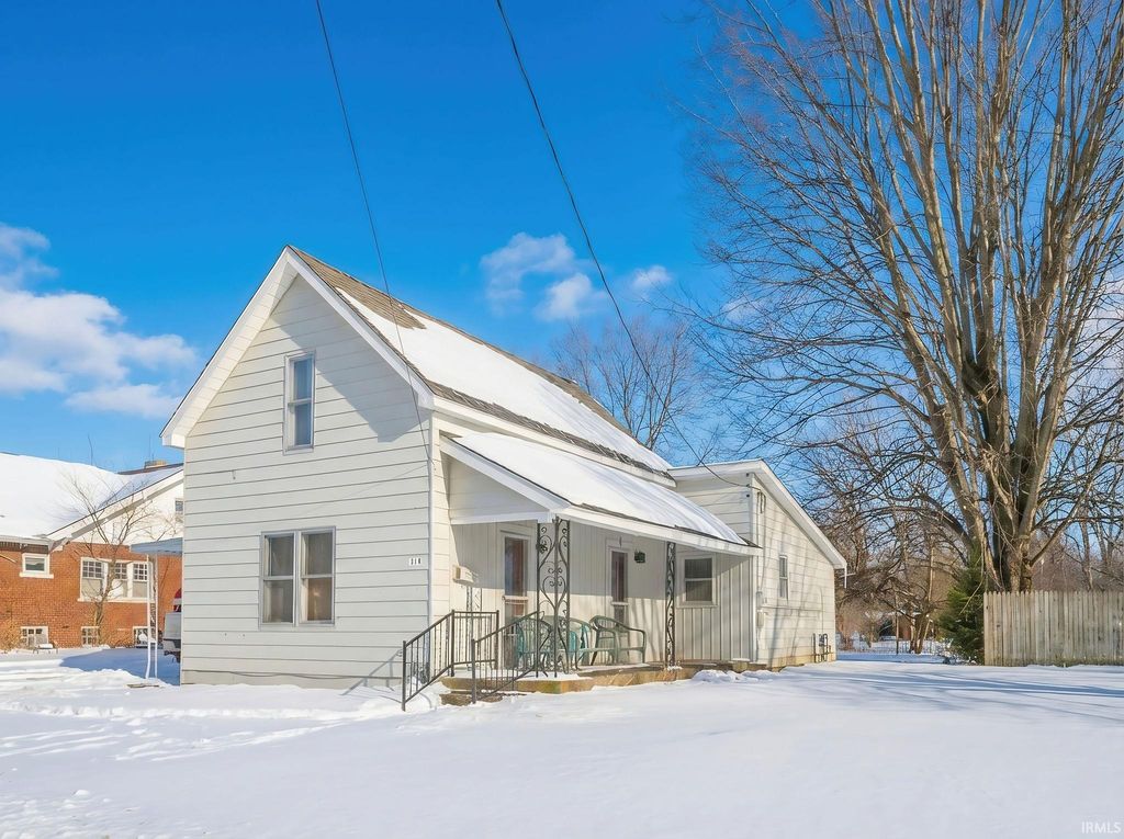 Photo of 114 E Main Street, Markleville, IN 46056 (MLS # 202603498)