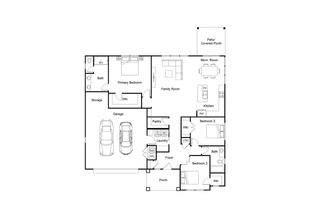 Photo of 7671 W Julia Drive, Ellettsville, IN 47429 (MLS # 202605625)