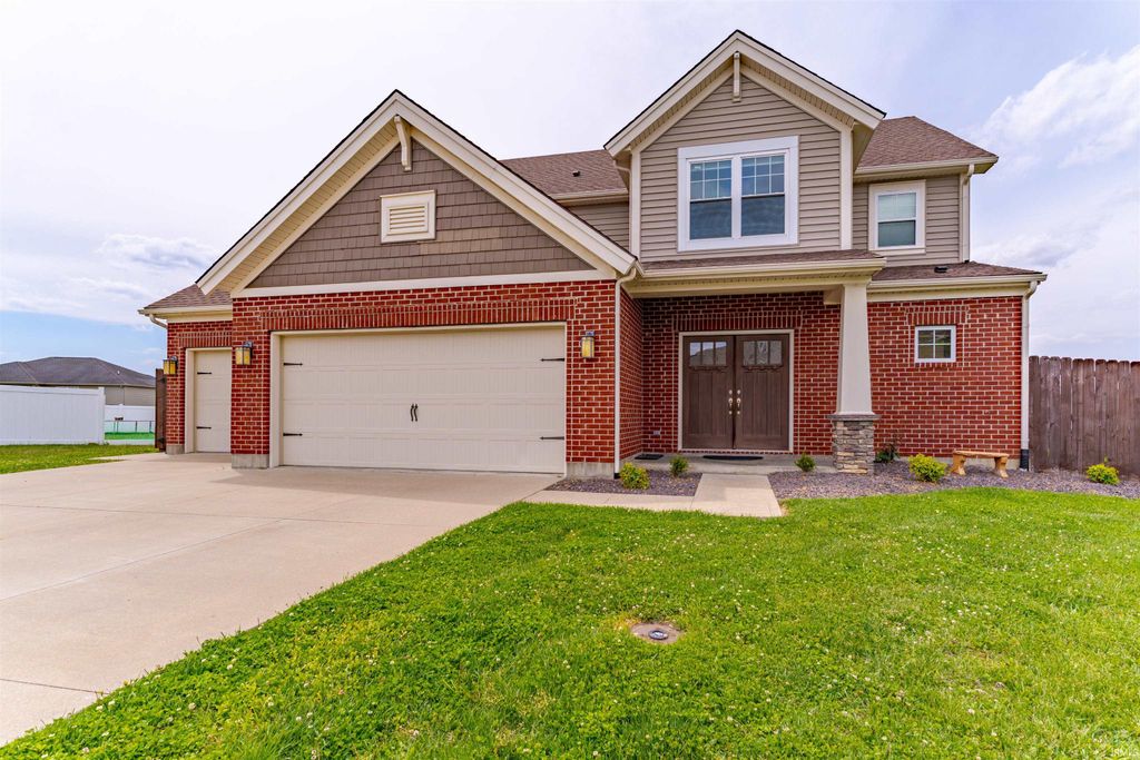 Photo of 4201 Ty Court, Evansville, IN 47725 (MLS # 202617387)