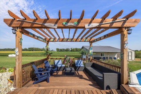 Tiny photo for 987 E 1000 S Road, Bunker Hill, IN 46914 (MLS # 202635586)