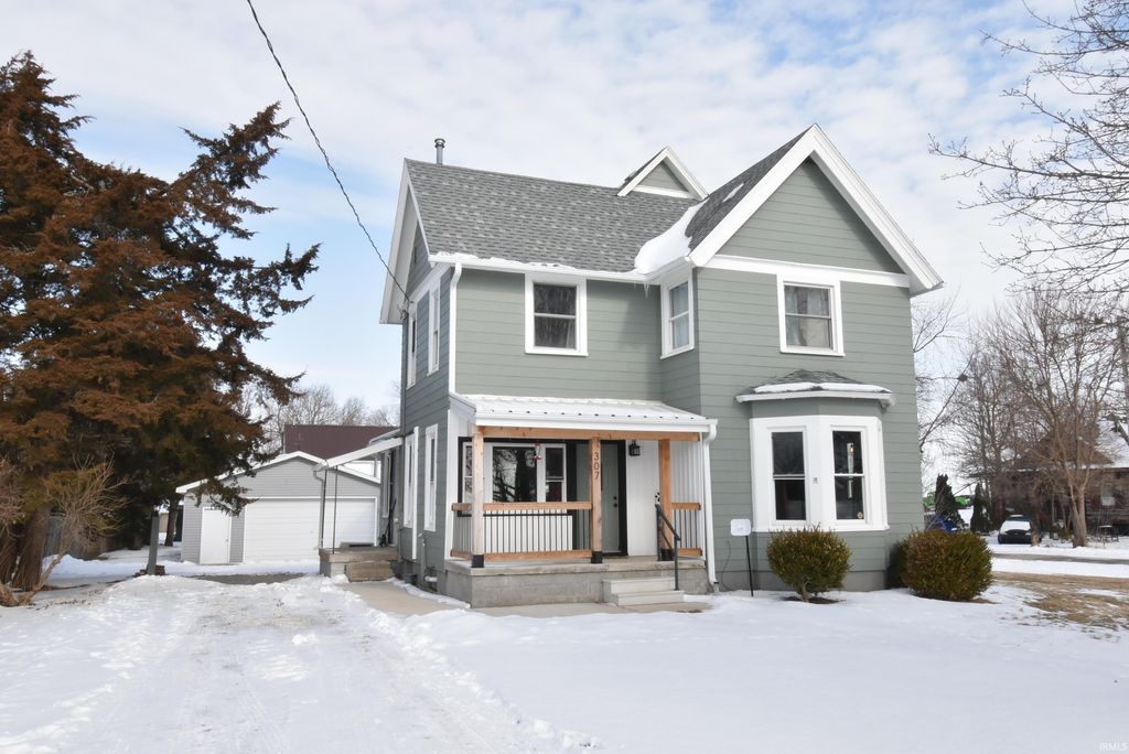 Photo of 307 E 4th Street, Earl Park, IN 47942 (MLS # 202603831)