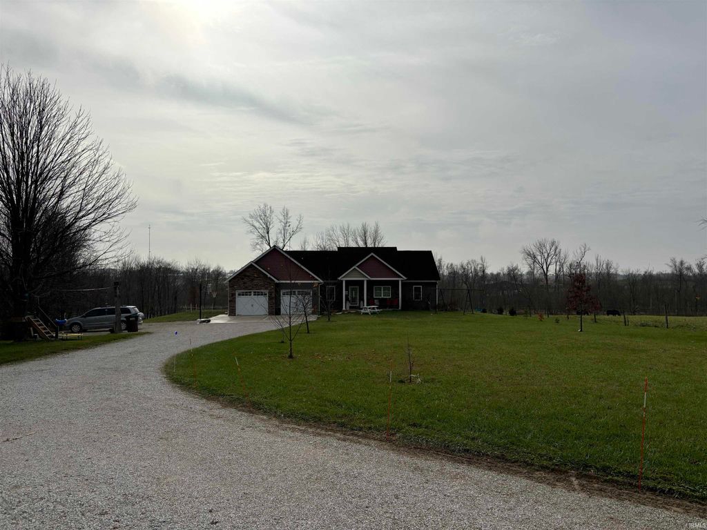Photo of 8909 E 200 N Road, Loogootee, IN 47553 (MLS # 202547551)