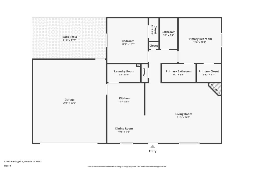 Photo of 4708 E Heritage Circle, Muncie, IN 47303 (MLS # 202549383)