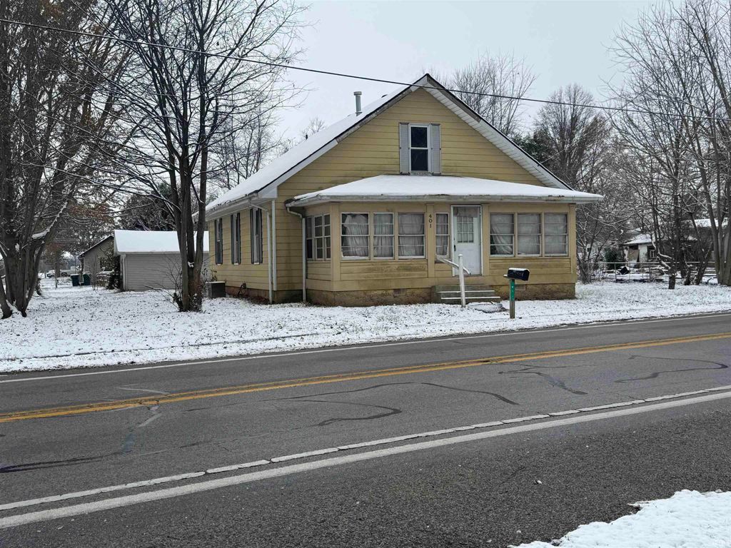 Photo of 401 W Brummitt Street, Owensville, IN 47665 (MLS # 202547946)