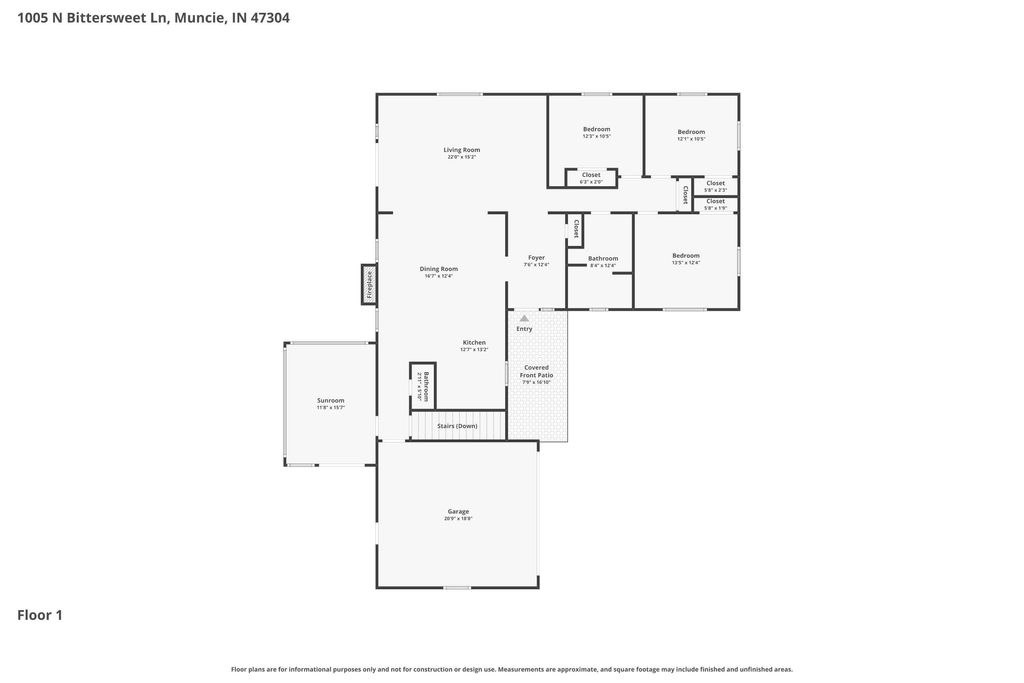 Photo of 1005 N Bittersweet Lane, Muncie, IN 47304 (MLS # 202607076)