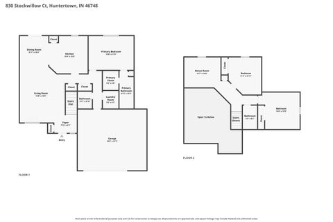 Tiny photo for 830 Stockwillow Court, Huntertown, IN 46748 (MLS # 202641580)