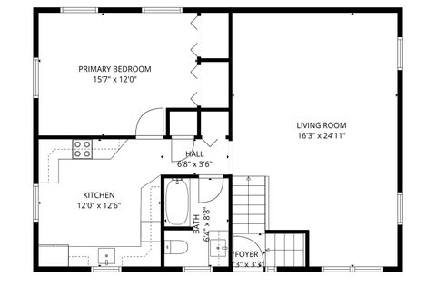 Tiny photo for 705 S Wood Street, Brookston, IN 47923 (MLS # 202537110)