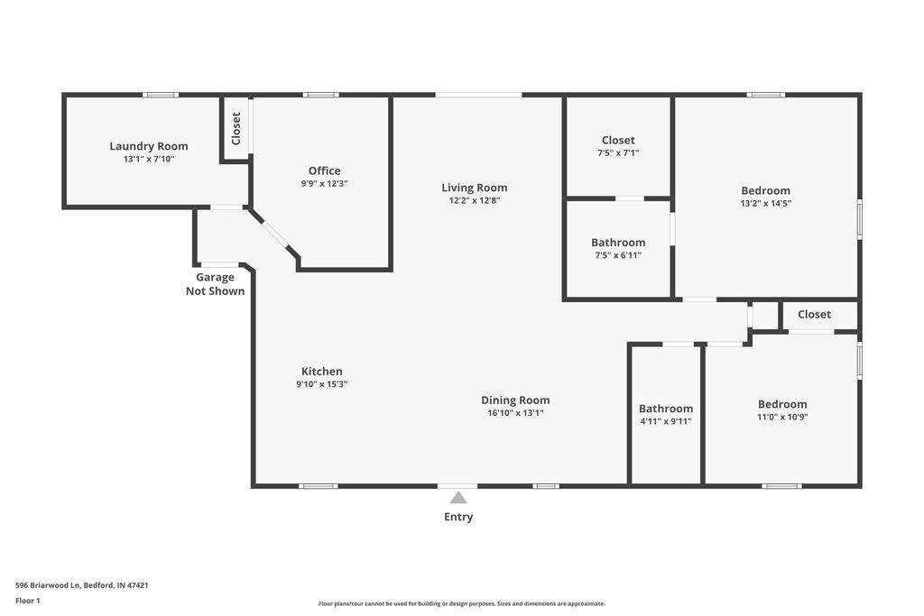 Photo of 596 Briarwood Lane, Bedford, IN 47421 (MLS # 202544013)