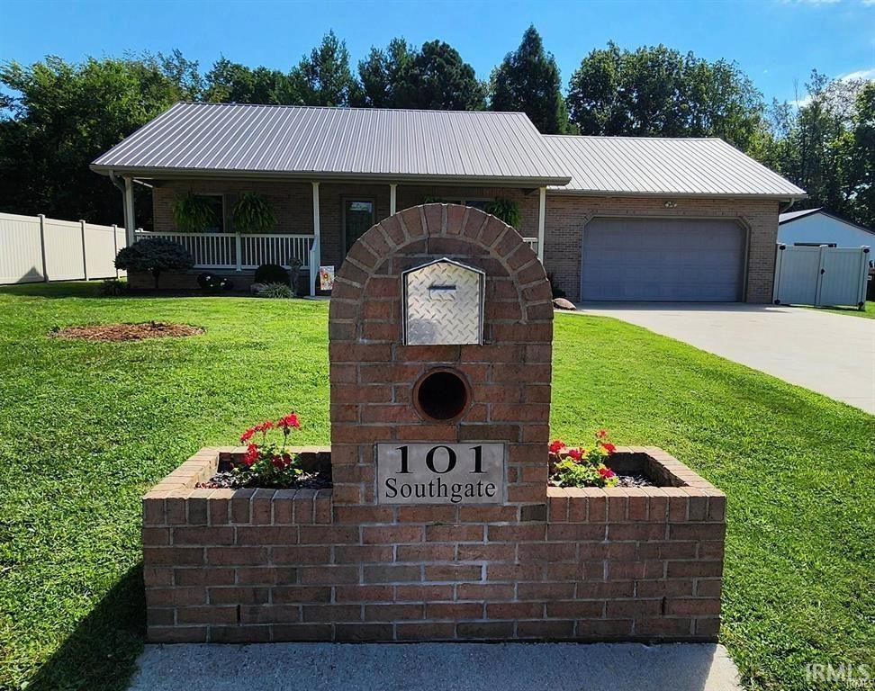 Photo of 101 Southgate Street, Loogootee, IN 47553 (MLS # 202635869)