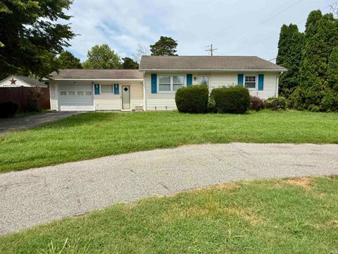 Tiny photo for 514 N First Street, Owensville, IN 47665 (MLS # 202630129)