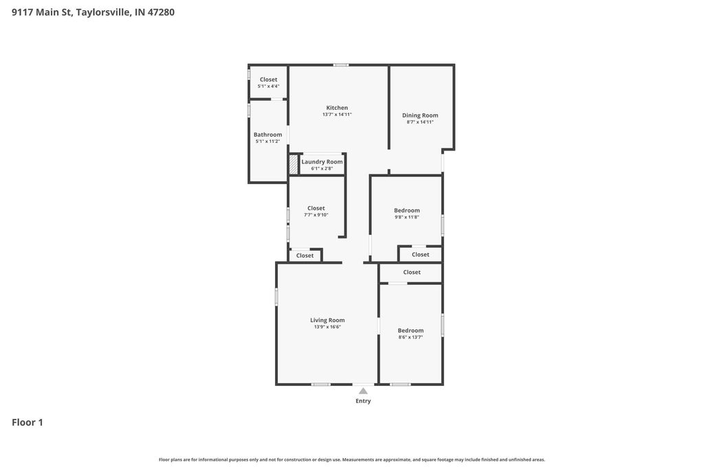 Photo of 9117 Main Street, Taylorsville, IN 47280 (MLS # 202616602)