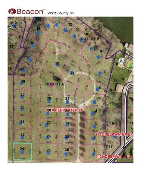 Tiny photo for 2001 Deepwater (Lot 24) Loop #24, Monticello, IN 47960 (MLS # 202634317)
