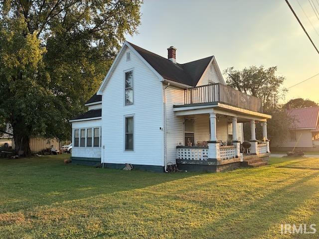 Photo of 212 W HWY 57 Road, Elnora, IN 47562 (MLS # 202636528)
