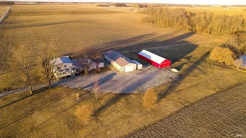 Tiny photo for 12761 S 600 E, Amboy, IN 46911 (MLS # 202605453)