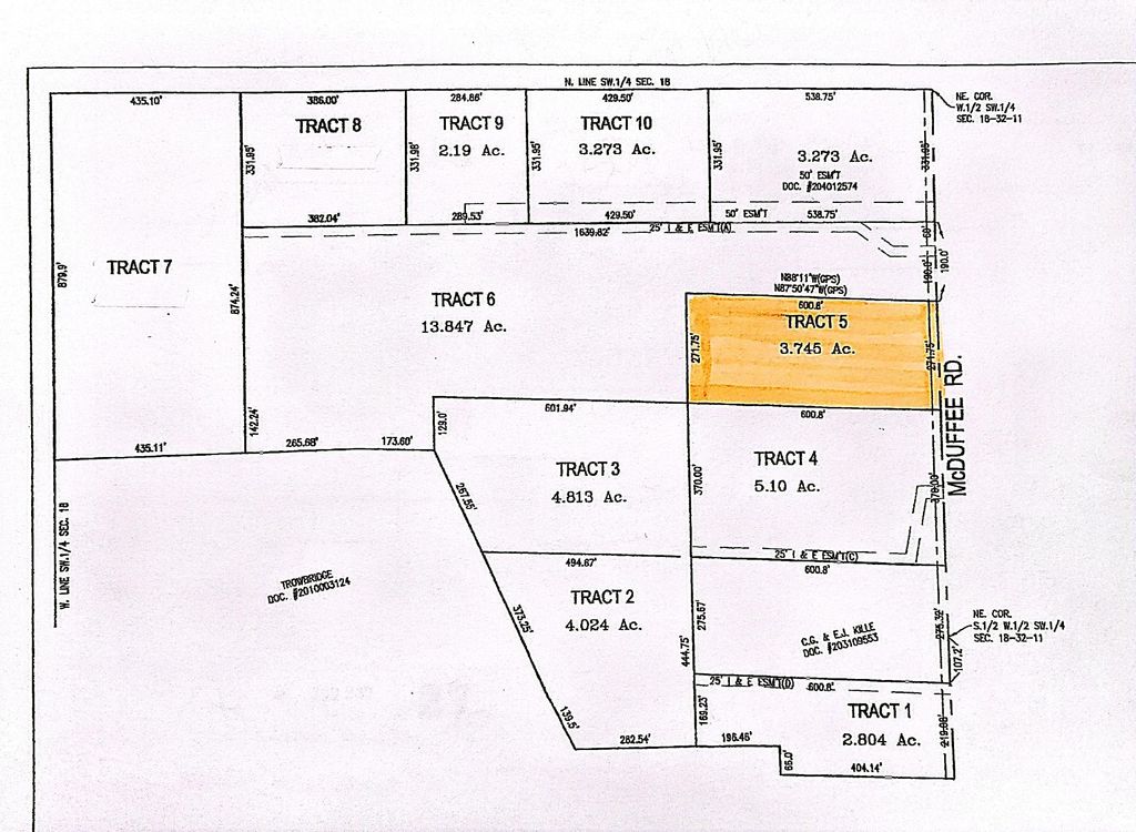 Photo of TBD McDuffee (tract 5) Road, Churubusco, IN 46723 (MLS # 202601080)