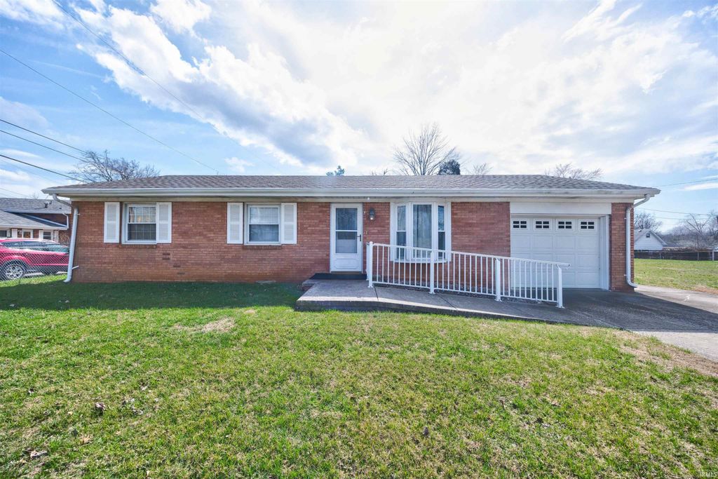 Photo of 1323 Maxville Road, Boonville, IN 47601 (MLS # 202607655)