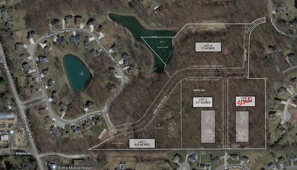 Photo of Lot 1 Forest Lake Trail #1, South Bend, IN 46628 (MLS # 202617569)