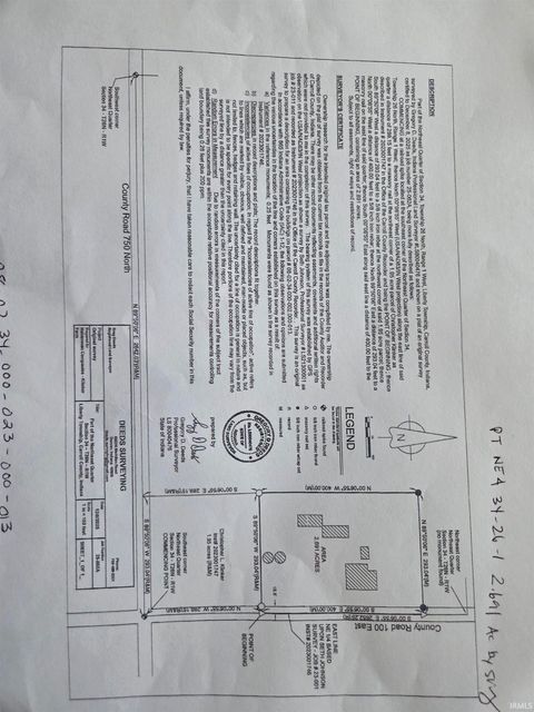 Tiny photo for 0 N County Road 100 E, Delphi, IN 46923 (MLS # 202610986)