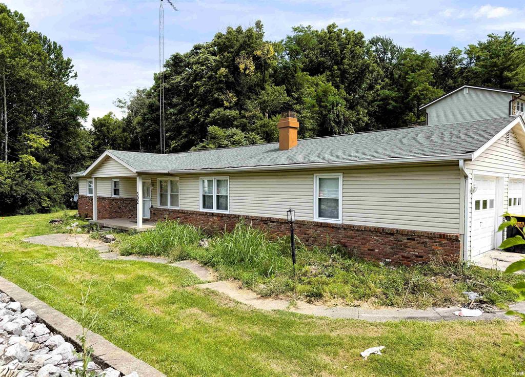 Photo of 302 W Main Street, Ellettsville, IN 47429 (MLS # 202627133)