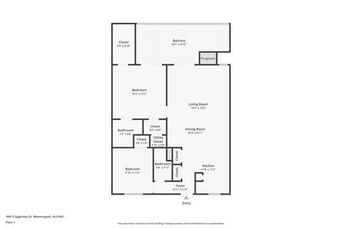 Tiny photo for 1847 E Eagle Bay Drive, Bloomington, IN 47401 (MLS # 202613707)