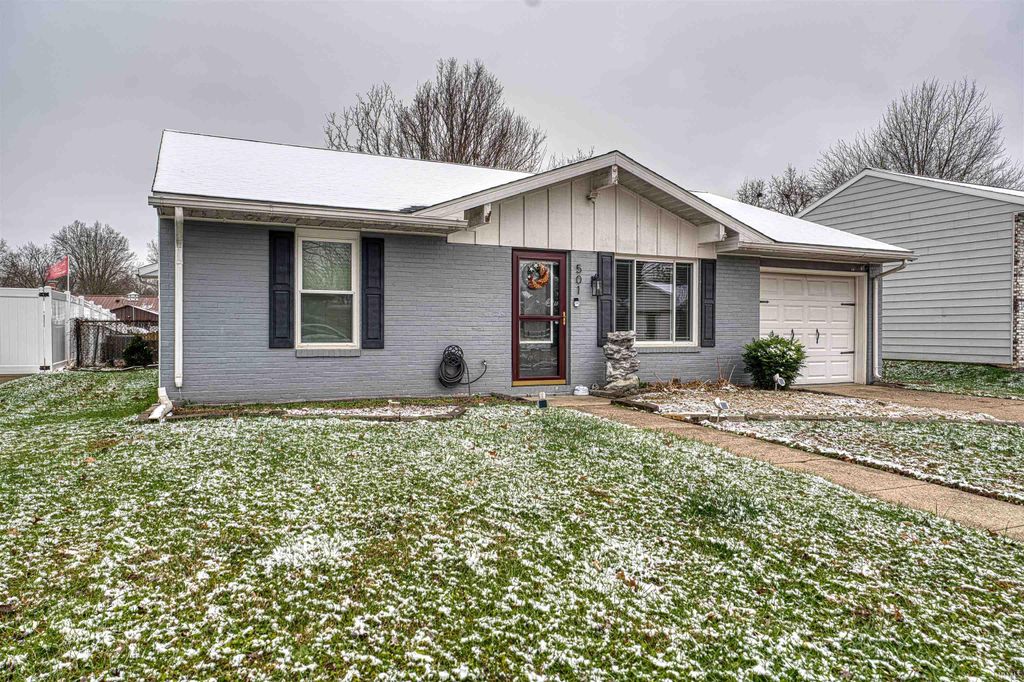 Photo of 501 GUN POWDER Lane, Evansville, IN 47711 (MLS # 202548219)