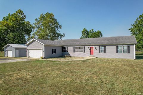 Photo of 9596 W 575 S, Owensville, IN 47665 (MLS # 202538517)