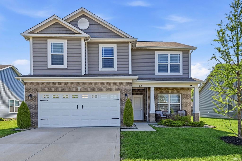 Photo of 211 Thistlewood Drive, Greenfield, IN 46140 (MLS # 202619129)