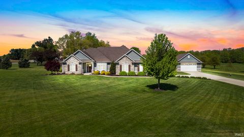 444 S Butterstone Trail, Columbia City, IN 46725 - #: 202516773