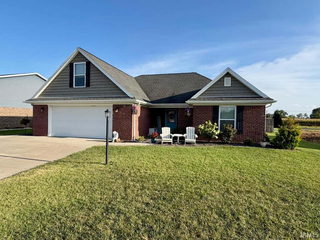 Photo of 1453 W Chukar Hollow HOLW, Haubstadt, IN 47639 (MLS # 202633751)