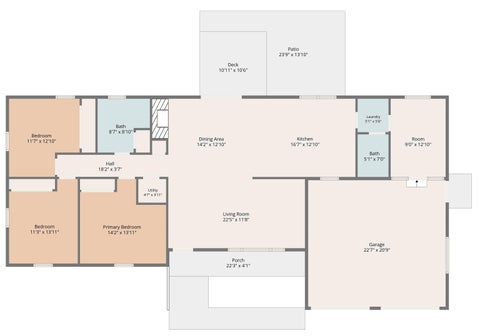 Tiny photo for 6109 Fitzgerald Road, Evansville, IN 47715 (MLS # 202643714)