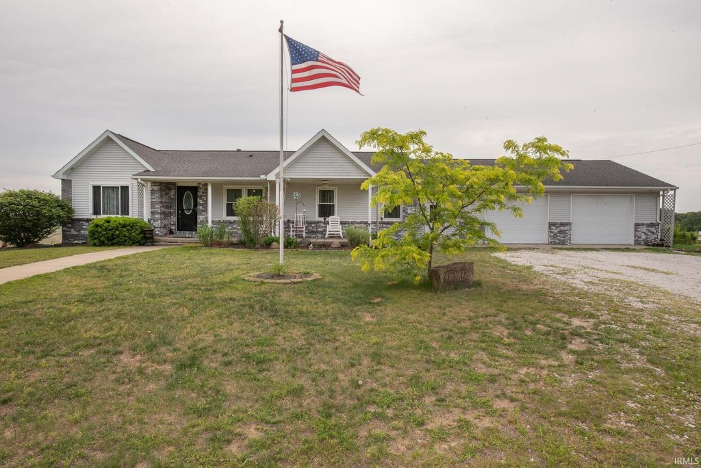 Photo of 8953 N 1300 E, Burnettsville, IN 47926 (MLS # 202620595)