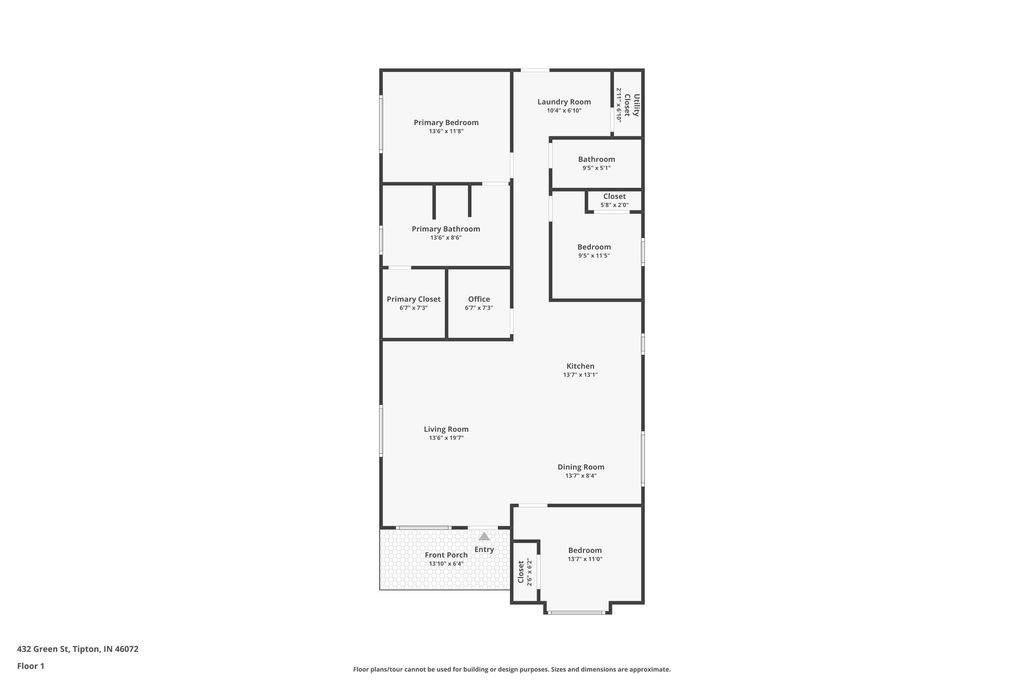 Photo of 432 Green Street, Tipton, IN 46072 (MLS # 202600497)