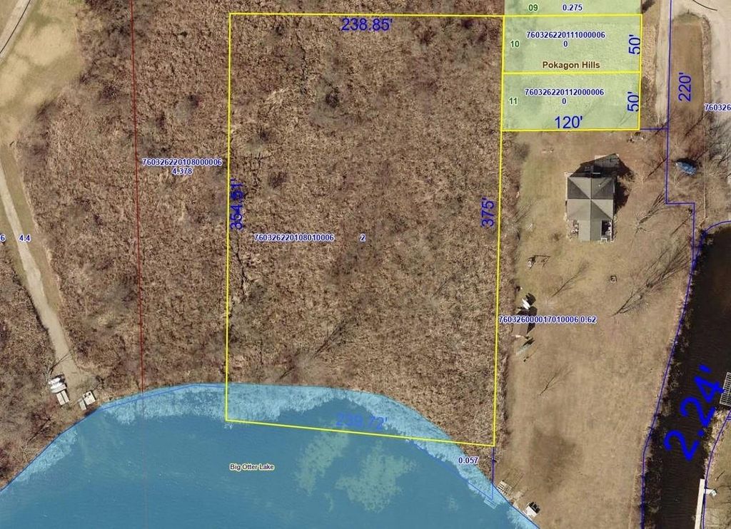 Photo of 000 Lane 385 Big Otter Lk, Fremont, IN 46737 (MLS # 202549074)